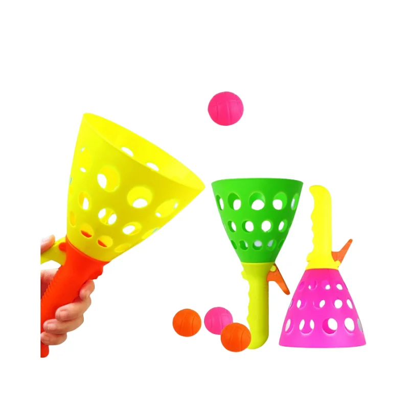 

Children's puzzle throwing catapult ball parent-child interaction Outdoor fun elastic catapult boy and girl double sports toys