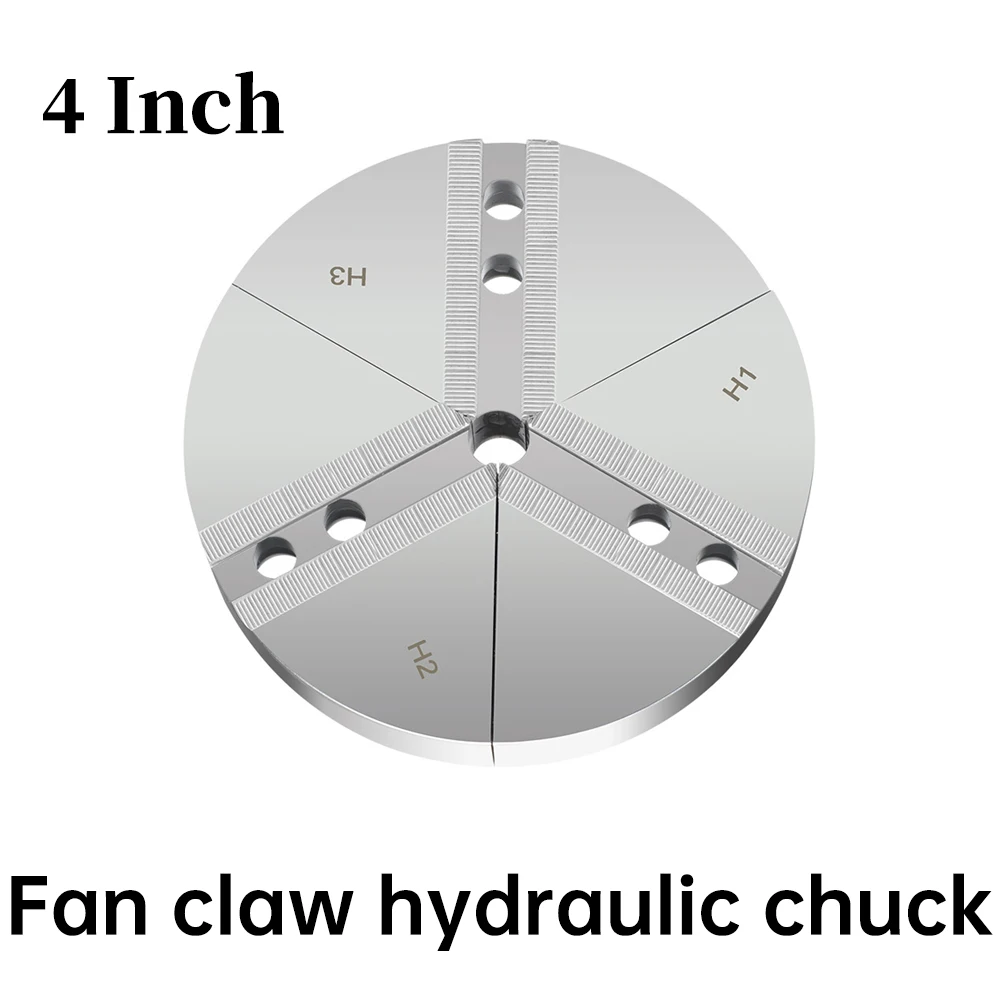 Hydraulic chuck sector claw hydraulic all-inclusive claw 4 inch fan claw fan-shaped claws Round Pie jaws
Hydraulic chuck sector claw hydraulic all-inclusive claw 4 inch fan claw fan-shaped claws Round Pie jaws