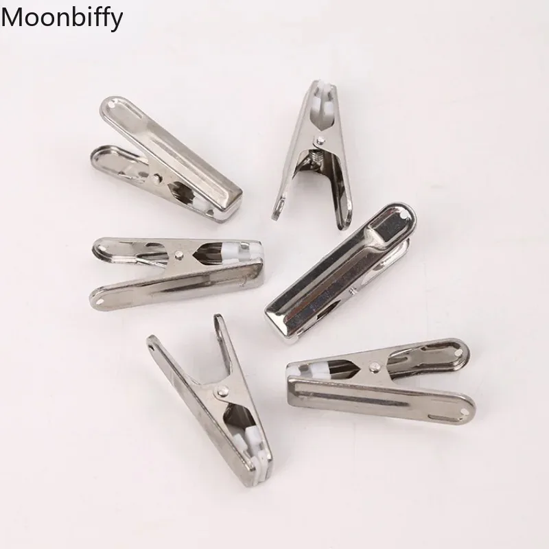 1pc Multipurpose Stainless Steel Hanging Clothes Clips with Plastic Sheet Clothing Clamps Sealing Clip Household Clothespin
1pc Multipurpose Stainless Steel Hanging Clothes Clips with Plastic Sheet Clothing Clamps Sealing Clip Household Clothespin