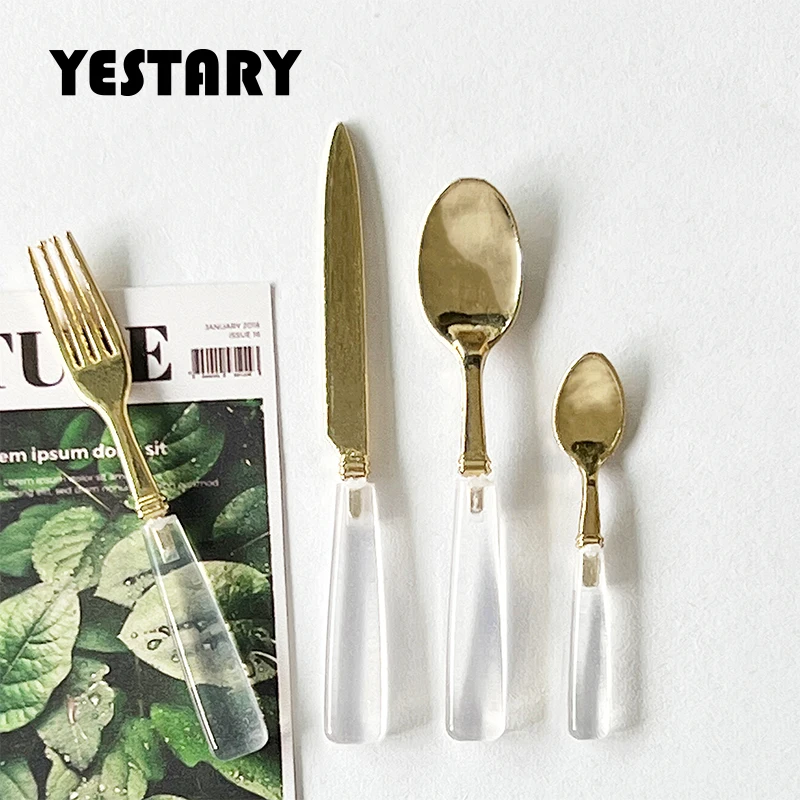 YESTARY Doll Furniture For 1/6 Bjd Dollhouse Dishes Set Doll House Accessories Toys 4-piece Knife and Fork Set For Girl Gifts
YESTARY Doll Furniture For 1/6 Bjd Dollhouse Dishes Set Doll House Accessories Toys 4-piece Knife and Fork Set For Girl Gifts