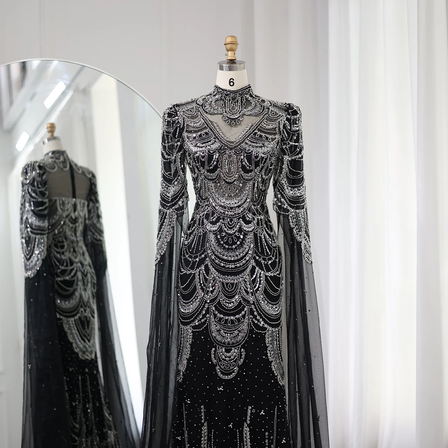 Green Luxury Dubai Mermaid Evening Dresses with Cape Sleeves Arabic Muslim Women Wedding Party Gowns Plus Size 14 Mallzona S55ccce724d07422c8215fb37d18602117 Green Luxury Dubai Mermaid Evening Dresses with Cape Sleeves Arabic Muslim Women Wedding Party Gowns Plus Size Mallzona