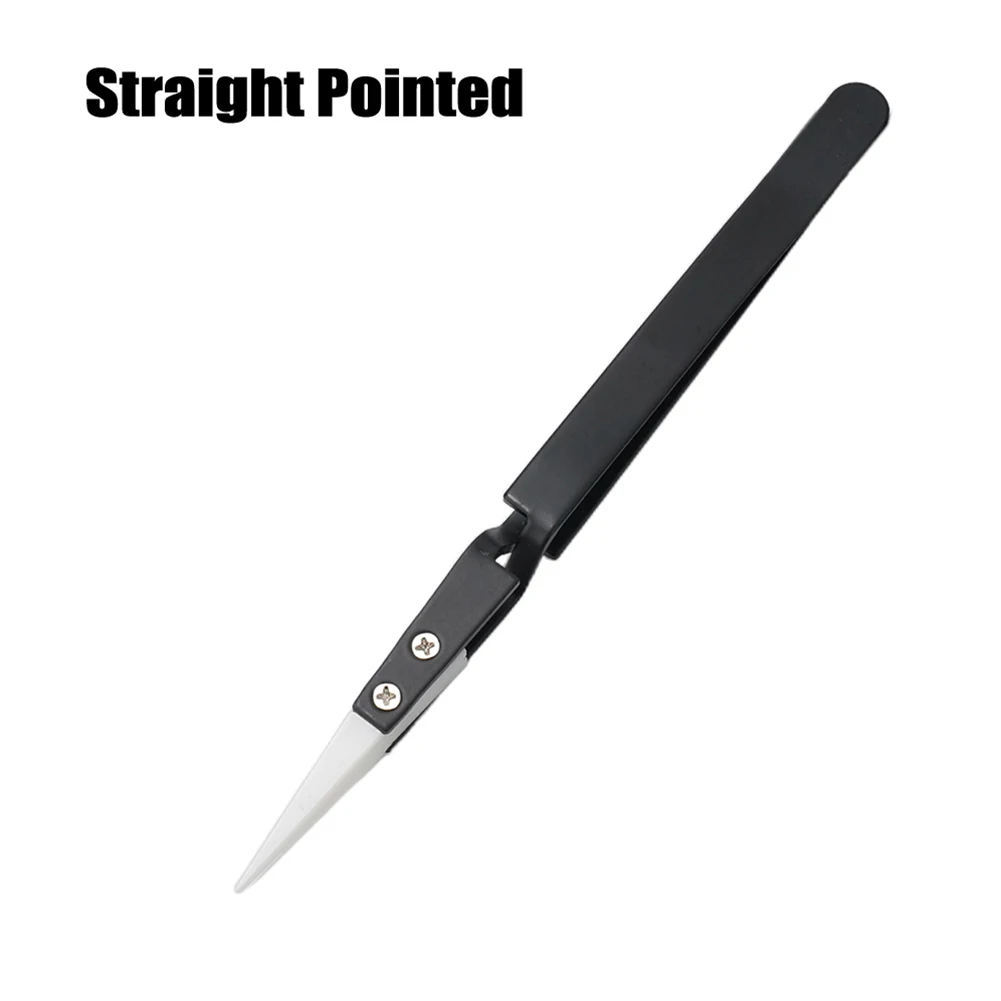 Anti-Static Ceramic Tweezers Straight Pointed Small Big Elbow Tweezers Anti-Magnetic Industrial Tweezers Ceramic Hand Tools Part
Anti-Static Ceramic Tweezers Straight Pointed Small Big Elbow Tweezers Anti-Magnetic Industrial Tweezers Ceramic Hand Tools Part