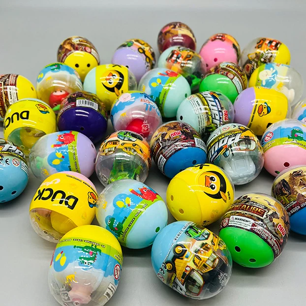 10Pcs Macaron 47mm*55mm Plastic Siamese Capsules Toy Balls With Different Toy Ramdom Mix For Vending Machine Funny egg
10Pcs Macaron 47mm*55mm Plastic Siamese Capsules Toy Balls With Different Toy Ramdom Mix For Vending Machine Funny egg