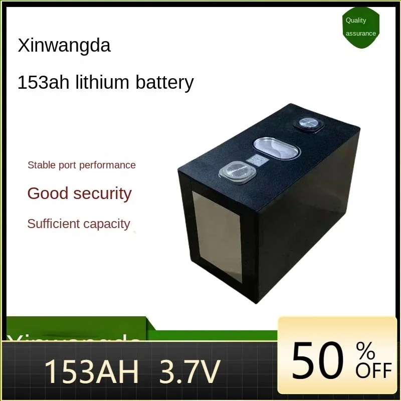 High Capacity 153ah 3.7V NCM Square Solar Energy Storage Battery for RVs, Tricycles, and Golf Carts
High Capacity 153ah 3.7V NCM Square Solar Energy Storage Battery for RVs, Tricycles, and Golf Carts