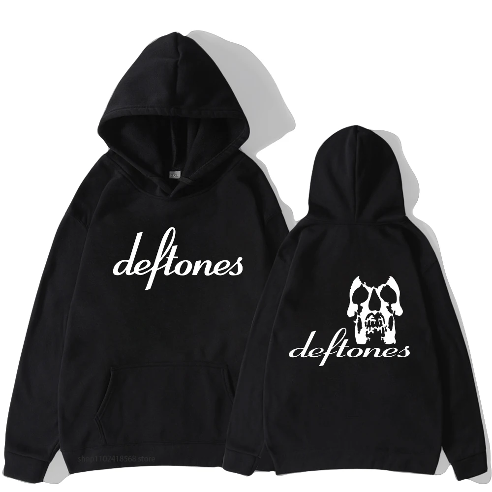 Deftones Skull Black Hoodie Men Vintage Punk Rock Band Pullovers Casual Fleece Sweatshirts with Hooded Hip Hop Gothic Streetwear
Deftones Skull Black Hoodie Men Vintage Punk Rock Band Pullovers Casual Fleece Sweatshirts with Hooded Hip Hop Gothic Streetwear