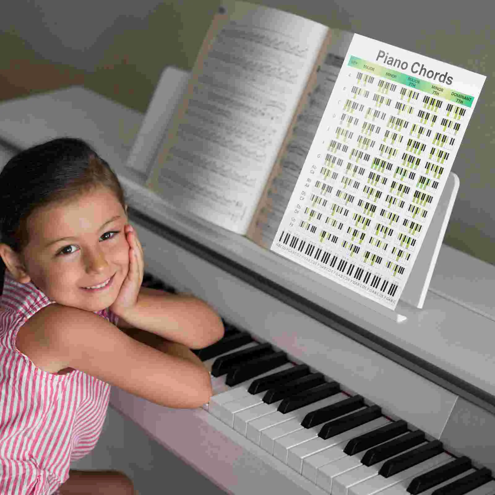 Piano Practical Supply Practice Chart for Beginners Piano Chord Diagram for Learner Home Gift Teachers
Piano Practical Supply Practice Chart for Beginners Piano Chord Diagram for Learner Home Gift Teachers