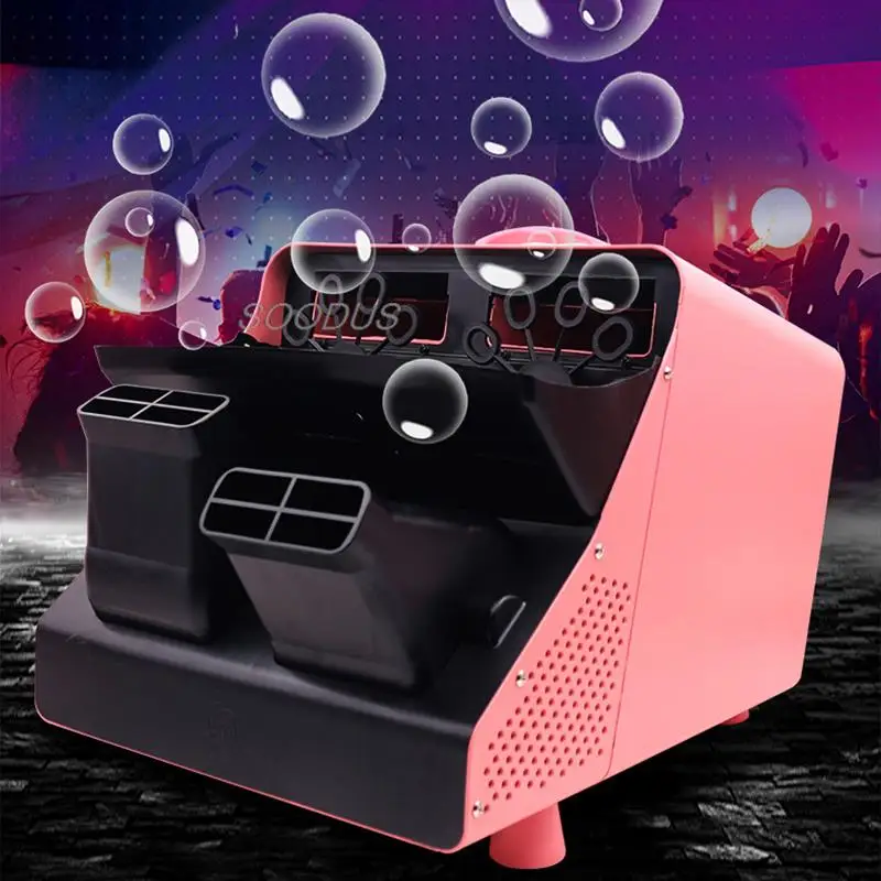 

300W Smoke Bubble Machine Remote Adjustable Direction Voice Control For Dj Performance Special Effect Stage Wedding Party DJ