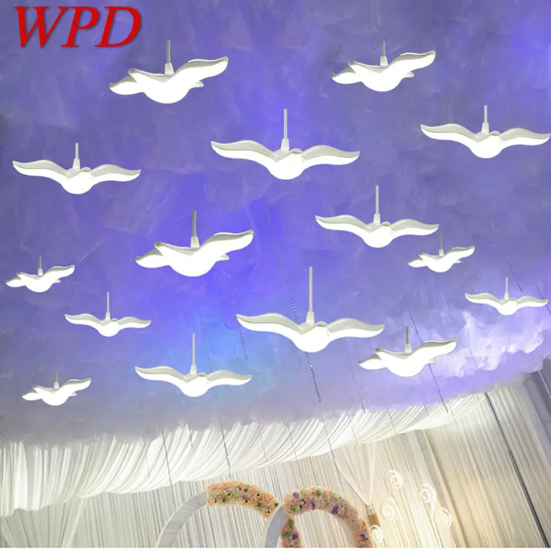 WPD Road Lead Wedding LED Flying Birds and Seagulls Wedding Hanging Acrylic Lights Decoration Party Stage
WPD Road Lead Wedding LED Flying Birds and Seagulls Wedding Hanging Acrylic Lights Decoration Party Stage