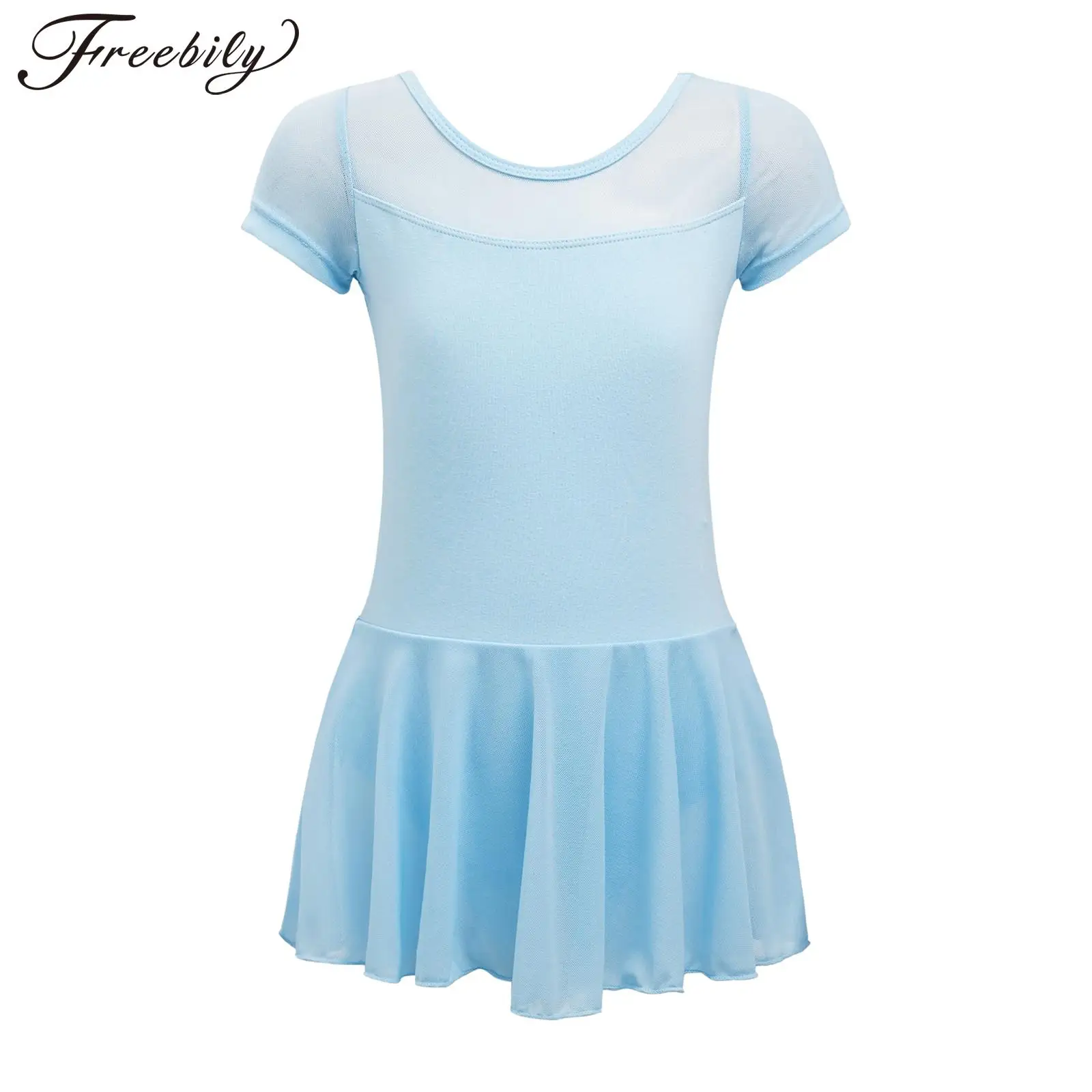 Kids Girls Classic Short Sleeves Ballet Dance Tutu Dress Ballerina Dancewear Gymnastics Leotard Dance Performance Costumes
Kids Girls Classic Short Sleeves Ballet Dance Tutu Dress Ballerina Dancewear Gymnastics Leotard Dance Performance Costumes