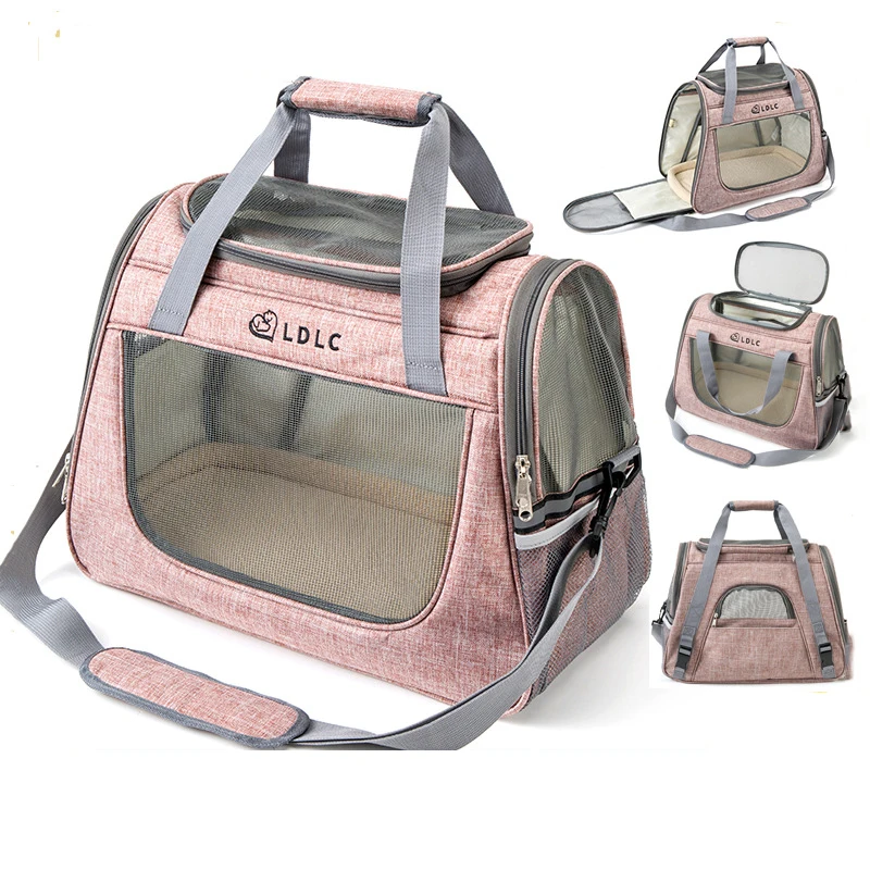 Crossbody Cat Carrier Bag Foldable Cats Handbag Reflective Pet Shoulder Bag Portable Cat Backpack Outdoor Travel Transportation
Crossbody Cat Carrier Bag Foldable Cats Handbag Reflective Pet Shoulder Bag Portable Cat Backpack Outdoor Travel Transportation