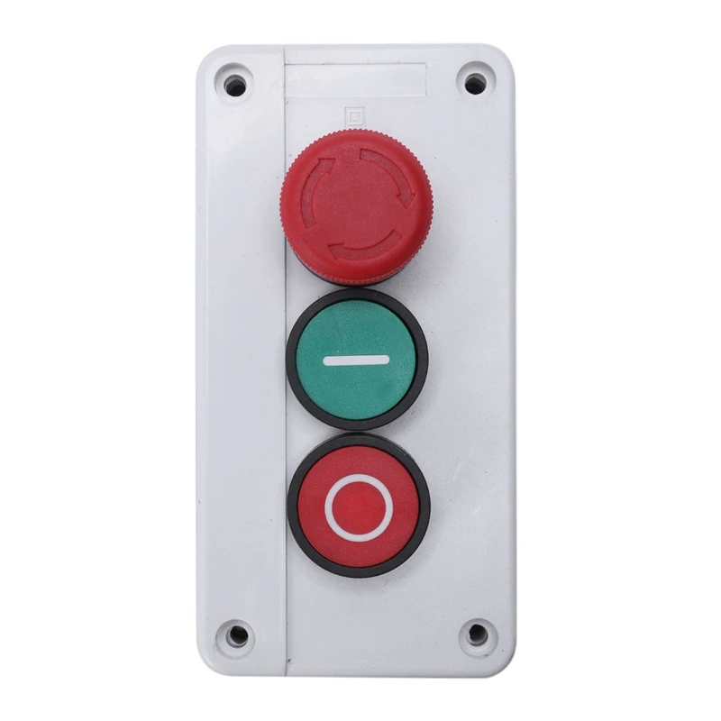 New 8X NC Emergency Stop NO Red Green Momentary Push Button Switch Station 600V 10A
New 8X NC Emergency Stop NO Red Green Momentary Push Button Switch Station 600V 10A