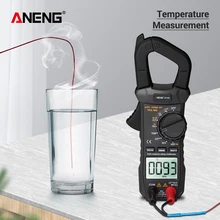 ANENG ST209 Clamp Multimeter LCD Detector Tester Capacitance Continuity Testing Frequency Battery Powered Ammeter
ANENG ST209 Clamp Multimeter LCD Detector Tester Capacitance Continuity Testing Frequency Battery Powered Ammeter