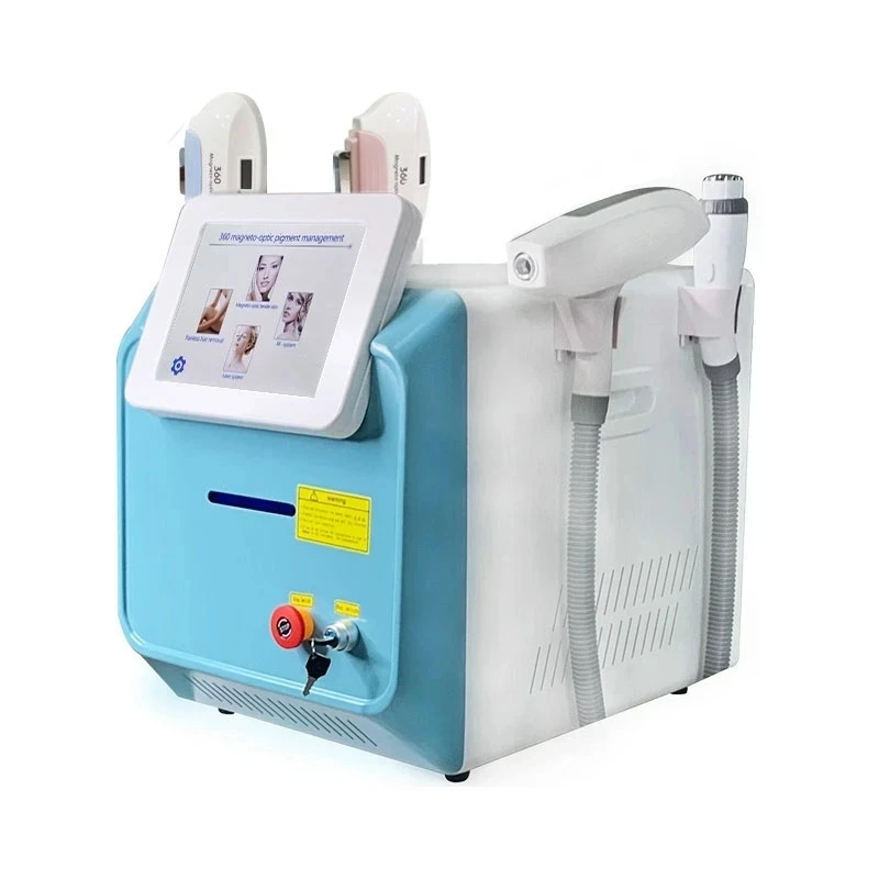 

2023 4 In 1 360 Magneto Hair Removal Elight Ipl Opt Rf Nd Yag Laser 1064 Tattoo Removal Skin Rejuvenation Beauty Machine