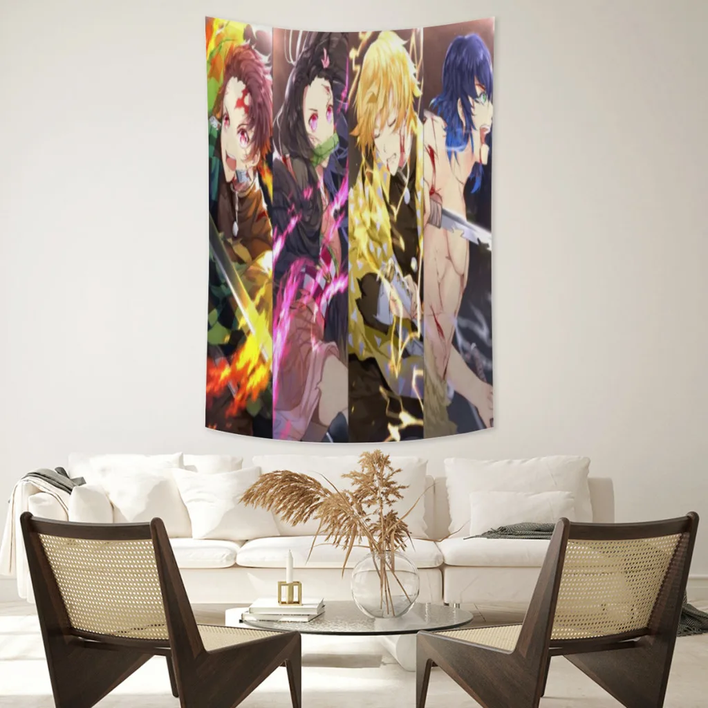 Cartoon Japanese anime Demon Slayer room decoration cloth carpet yoga mat bed sheet sofa blanket
Cartoon Japanese anime Demon Slayer room decoration cloth carpet yoga mat bed sheet sofa blanket