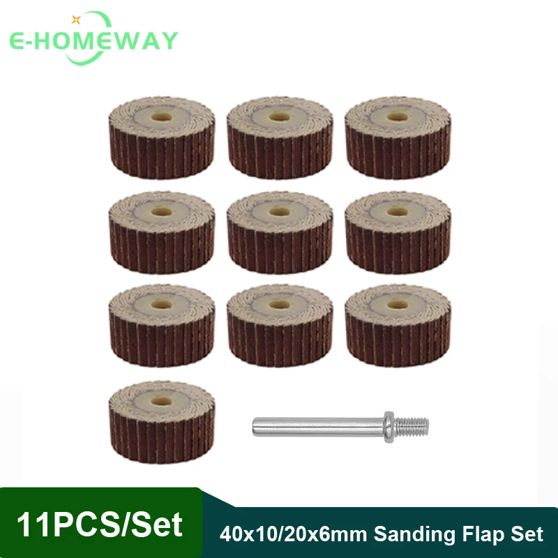 10PCS 40*10/20mm Sandpaper Sanding Flap Polishing Wheels Sanding Disc Shutter Polishing Wheel For Rotary Tool Dremel Accessories
10PCS 40*10/20mm Sandpaper Sanding Flap Polishing Wheels Sanding Disc Shutter Polishing Wheel For Rotary Tool Dremel Accessories