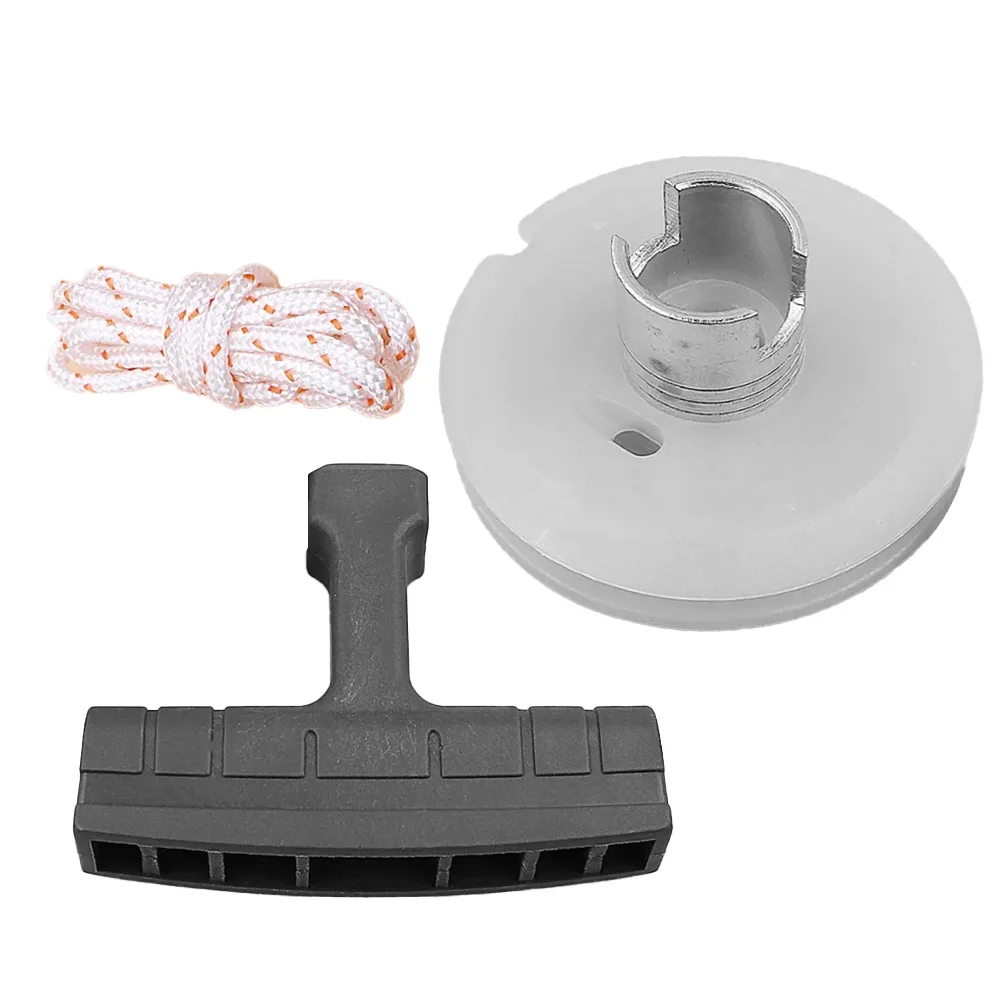 Pulley Handle Rope Spares Recoil Starter Kit For Chainsaws 266 268 272 61 66 Starter Handle Starter Rope Outdoor Power Equipment
Pulley Handle Rope Spares Recoil Starter Kit For Chainsaws 266 268 272 61 66 Starter Handle Starter Rope Outdoor Power Equipment