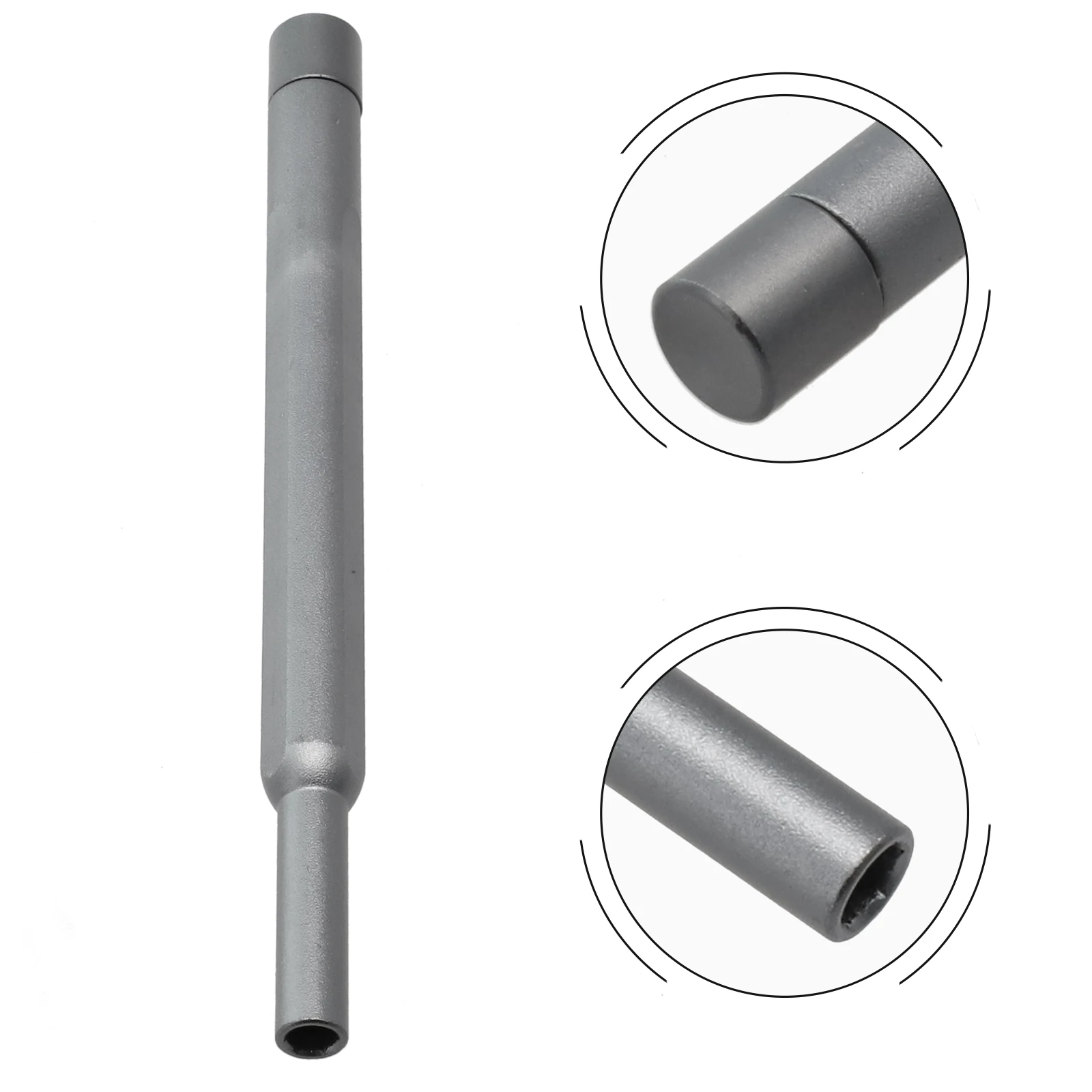 Hand Tool 4mm Screwdriver Nutdrivers Handle Ratchet Hex Bayonet Bit Aluminum Alloy Durable Steel Head With A Magnetized Base
Hand Tool 4mm Screwdriver Nutdrivers Handle Ratchet Hex Bayonet Bit Aluminum Alloy Durable Steel Head With A Magnetized Base