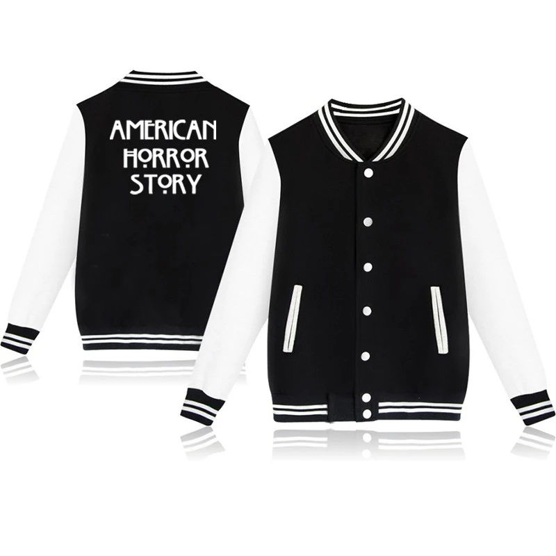 2022 New Hot American Horror Story Men Jacket Baseball Jackets Women Casual Sweatshirt Plus Size Men Coat Hoodie 
2022 New Hot American Horror Story Men Jacket Baseball Jackets Women Casual Sweatshirt Plus Size Men Coat Hoodie