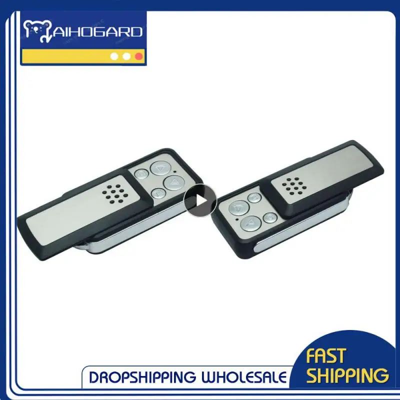 Wireless RF Remote Control433 MHz Electric Gate Garage Door Remote Control Key Universal 4 Buttons Fob Controller Door Opener
Wireless RF Remote Control433 MHz Electric Gate Garage Door Remote Control Key Universal 4 Buttons Fob Controller Door Opener