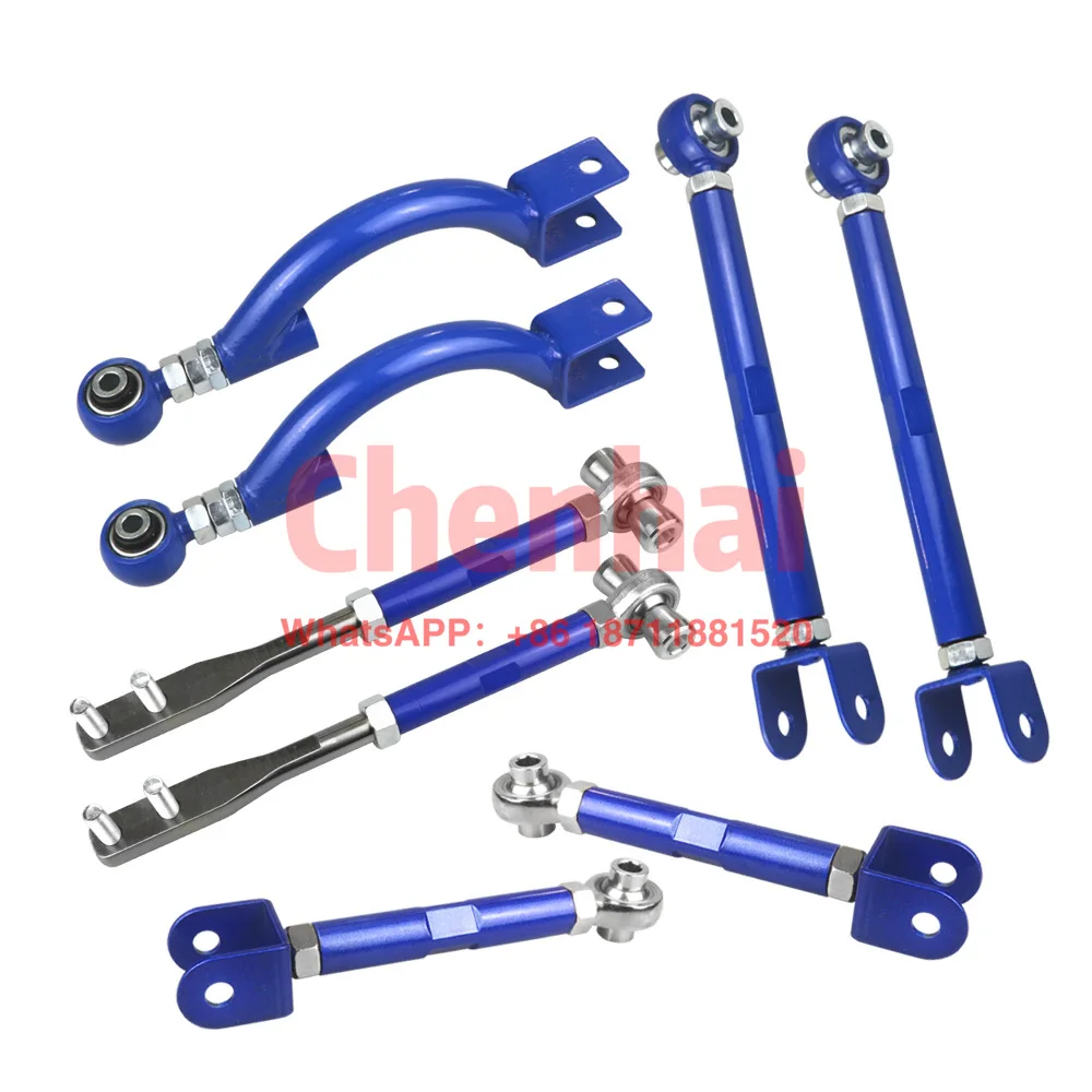 AUSO Aluminum Auto Parts Suspension System Cross Arm Rod Kit Front Pillow Tension Arm+Traction Rod+Rear Lower Traction Rods
AUSO Aluminum Auto Parts Suspension System Cross Arm Rod Kit Front Pillow Tension Arm+Traction Rod+Rear Lower Traction Rods