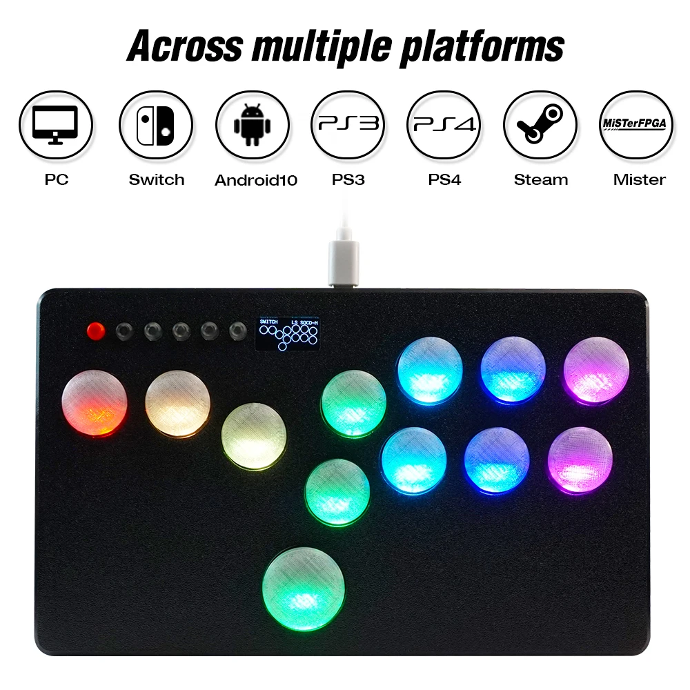 Generic Mini Hitbox ons Arcade Stick Kailh Switch Arcade Game