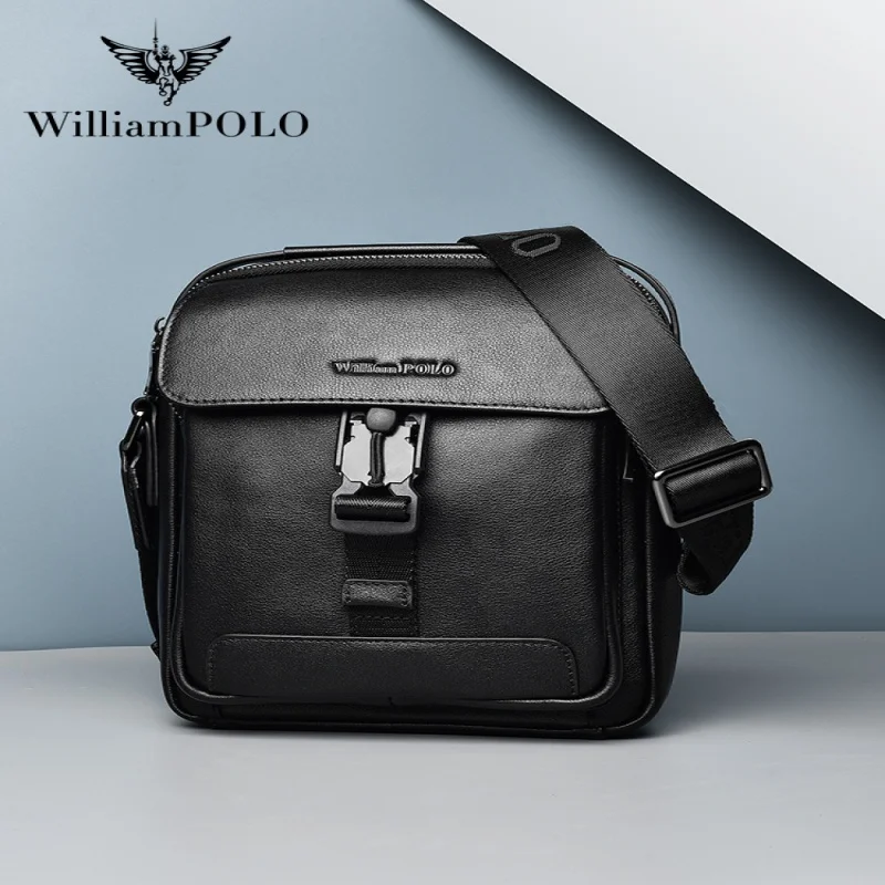 Emperor Paul Genuine Leather Leisure Crossbody Bag Fashion Trendy Men's Shoulder Bag Youth Small Shoulder Bag Simple Travel Bag
Emperor Paul Genuine Leather Leisure Crossbody Bag Fashion Trendy Men's Shoulder Bag Youth Small Shoulder Bag Simple Travel Bag