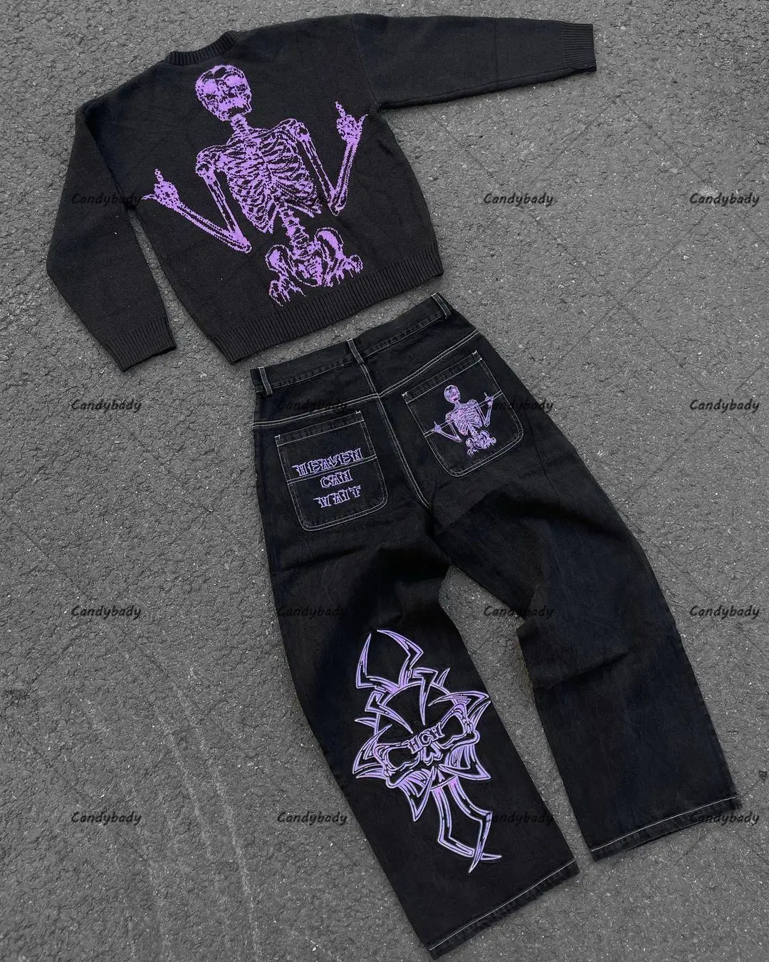 Y2k Baggy Jeans Woman Hip Hop Retro Skull Embroidery Washed Denim Pants New Straight Casual Loose Wide Leg Trouser Streetwear
Y2k Baggy Jeans Woman Hip Hop Retro Skull Embroidery Washed Denim Pants New Straight Casual Loose Wide Leg Trouser Streetwear