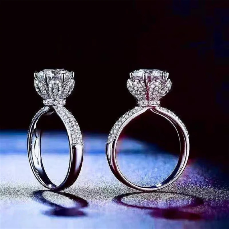 Victorian Round Wedding Moissanite Ring S925 Sterling Silver Women Fine Jewelry White Gold GRA Diamond Drop Shipping
Victorian Round Wedding Moissanite Ring S925 Sterling Silver Women Fine Jewelry White Gold GRA Diamond Drop Shipping