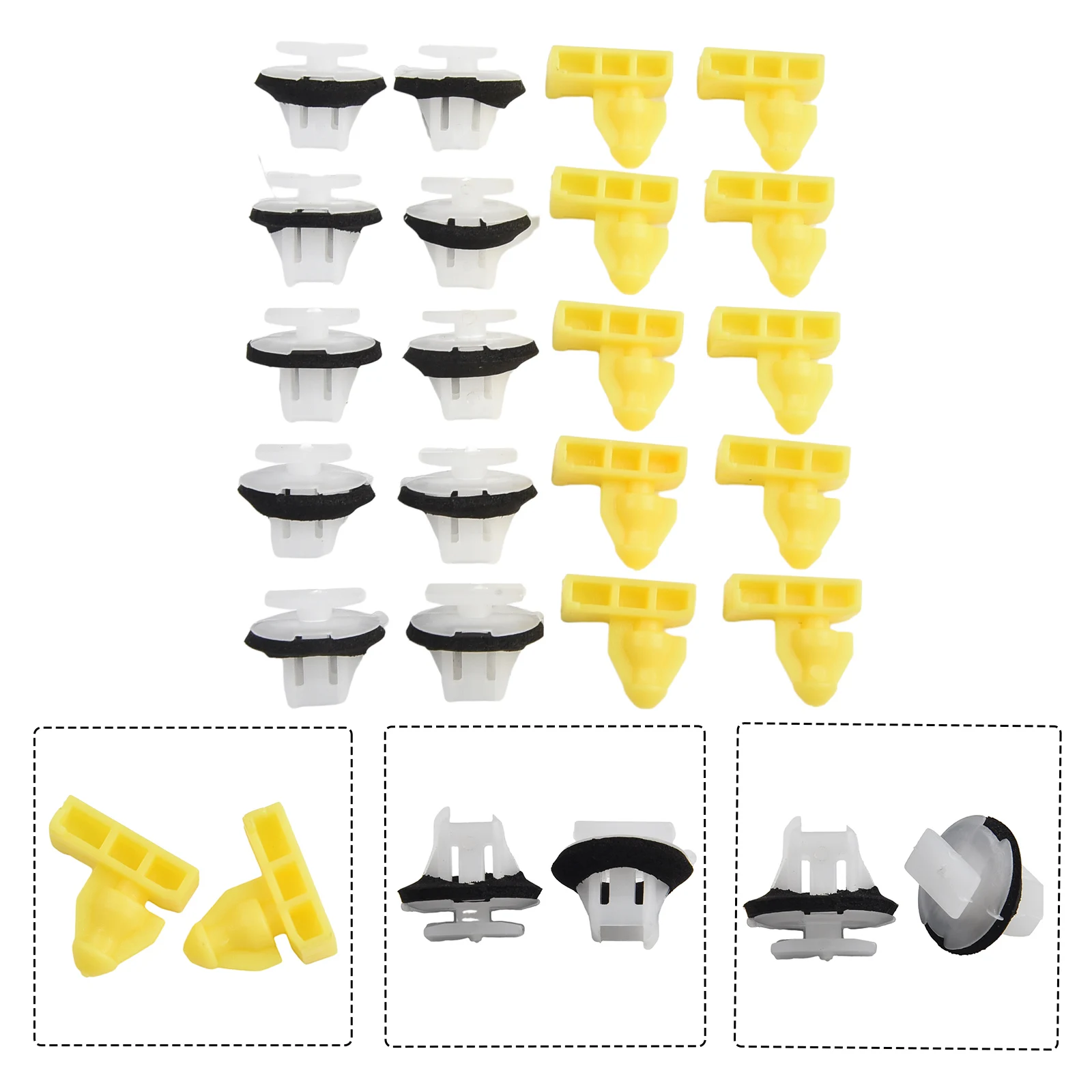 20Pcs Car Wheel Arch Surround Trim Clips For Nissan Juke X-Trail T31 Murano Wing Moulding Car Rivets 76882-JG10A 76847-JG00A
20Pcs Car Wheel Arch Surround Trim Clips For Nissan Juke X-Trail T31 Murano Wing Moulding Car Rivets 76882-JG10A 76847-JG00A