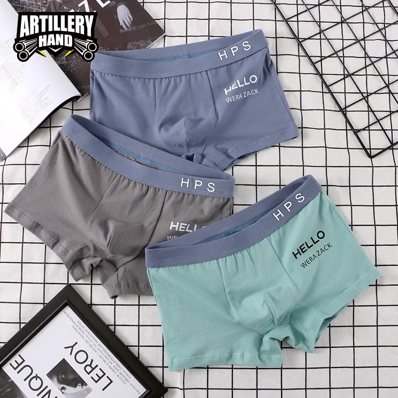 Men's Cotton Underwear Soft Boxer Shorts Comfortable Panties Bulge Pouch Underpants Boxer Trunk Youth Solid U Convex Boxer Brief
Men's Cotton Underwear Soft Boxer Shorts Comfortable Panties Bulge Pouch Underpants Boxer Trunk Youth Solid U Convex Boxer Brief