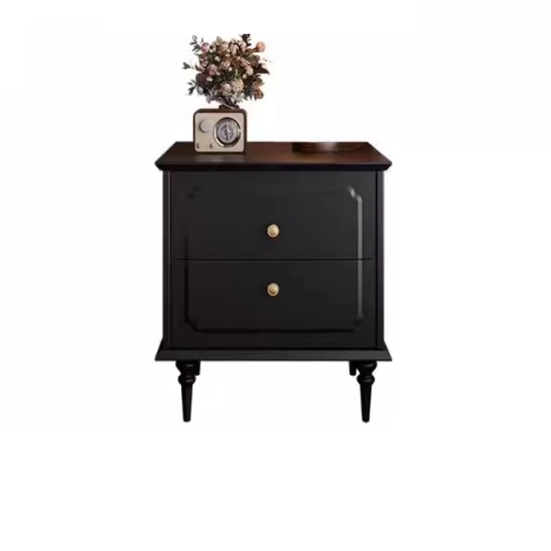 American Retro Bedroom Bedside Table Small Medium Ancient Style Black Bedside Storage High Sense
American Retro Bedroom Bedside Table Small Medium Ancient Style Black Bedside Storage High Sense