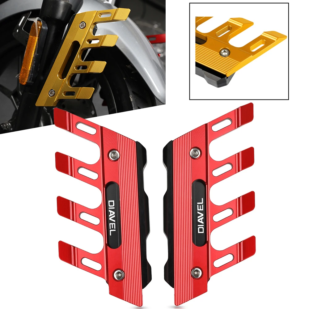 Motorcycle Aluminum Front Fender Side Protection Guard Mudguard Sliders Accessories For Ducati DIAVEL XDiavel Cardon XDiavel/S
Motorcycle Aluminum Front Fender Side Protection Guard Mudguard Sliders Accessories For Ducati DIAVEL XDiavel Cardon XDiavel/S