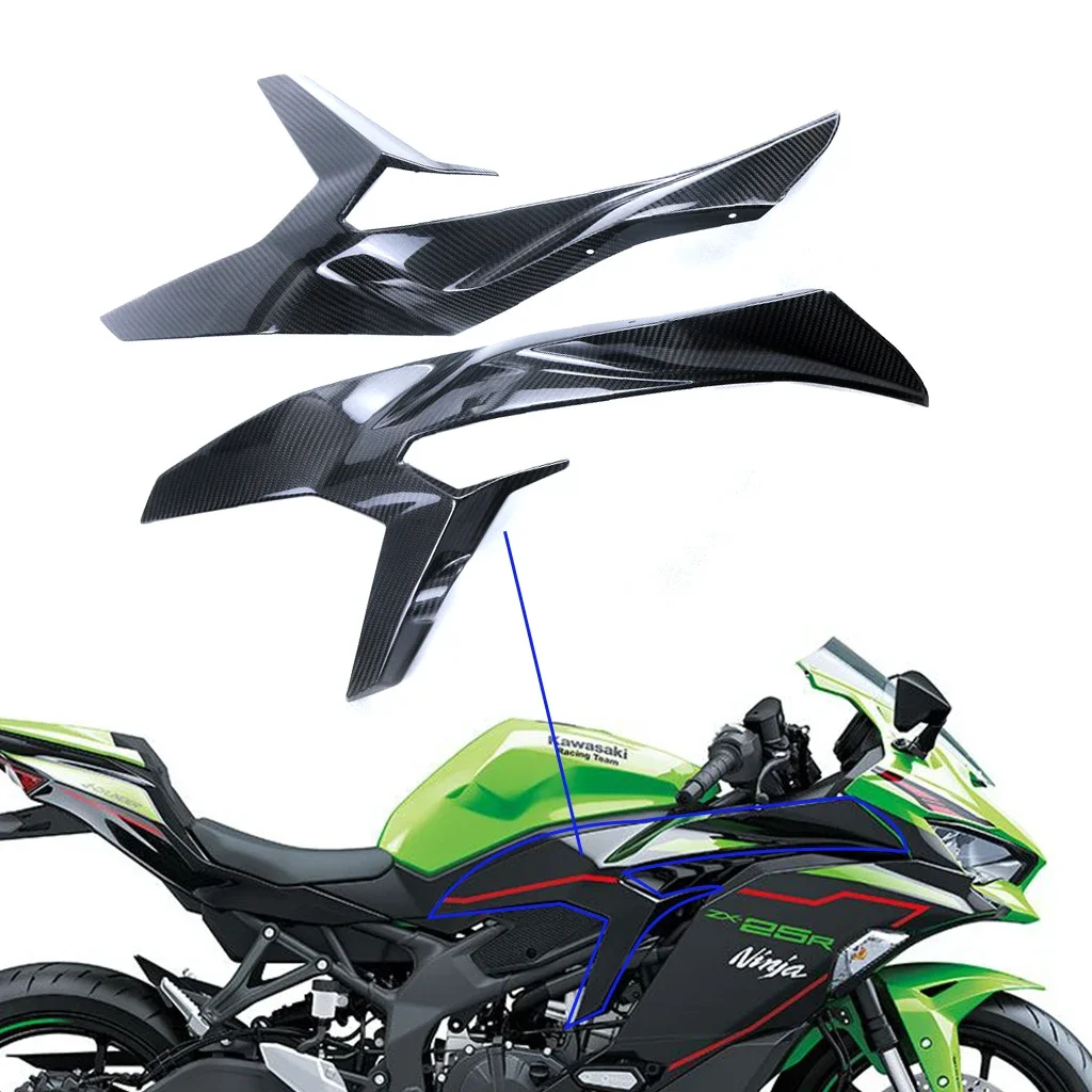 3K Carbon Fiber Motorcycle Accessories Fuel Tank Side Panels Fairing For Kawasaki ZX25R ZX-25R 2020 2021 2022
3K Carbon Fiber Motorcycle Accessories Fuel Tank Side Panels Fairing For Kawasaki ZX25R ZX-25R 2020 2021 2022