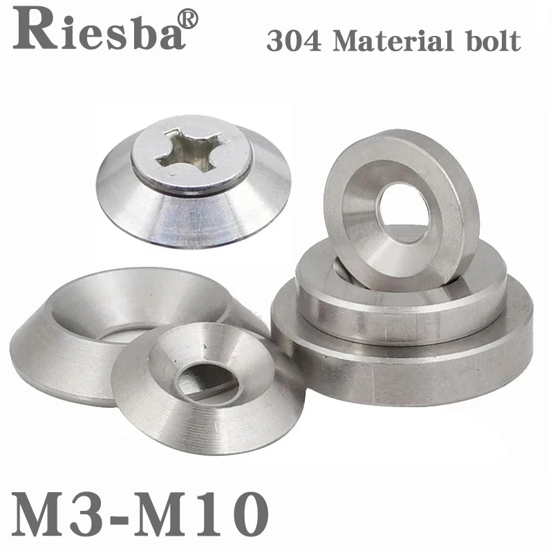 304 Stainless Steel Tapered Fisheye Gasket,Countersunk Screw Concave-convex Tapered Gasket,Solid Decorative Gasket M3M4M5M6M8M10
304 Stainless Steel Tapered Fisheye Gasket,Countersunk Screw Concave-convex Tapered Gasket,Solid Decorative Gasket M3M4M5M6M8M10