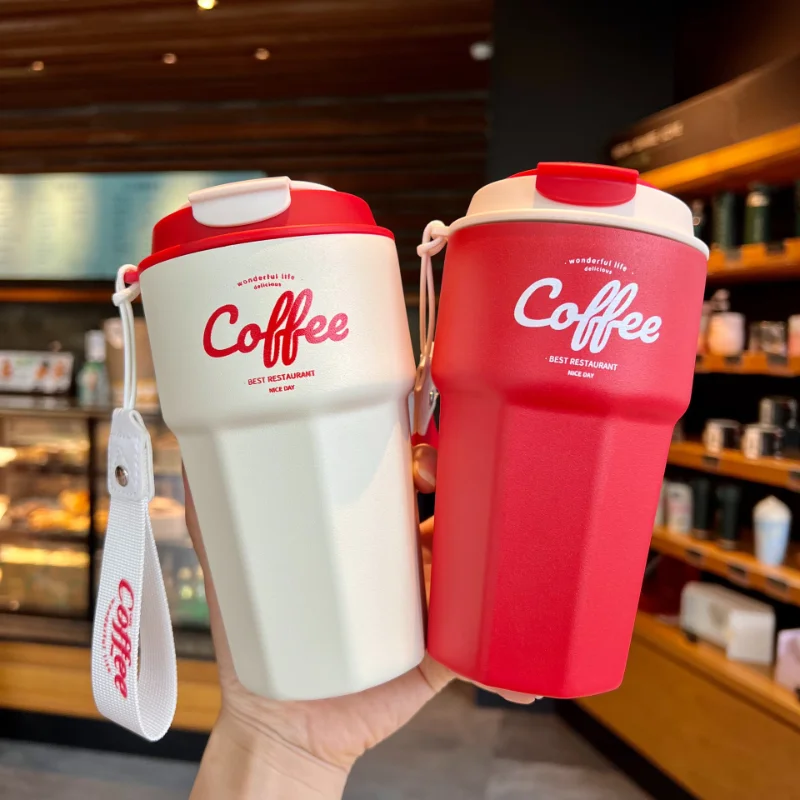 New Fashion 420ml/450/620ml Double Stainless Steel Coffee Mug Wtih Rope Portable Car Thermos Mug Vacuum Flask Travel Tumbler
New Fashion 420ml/450/620ml Double Stainless Steel Coffee Mug Wtih Rope Portable Car Thermos Mug Vacuum Flask Travel Tumbler
