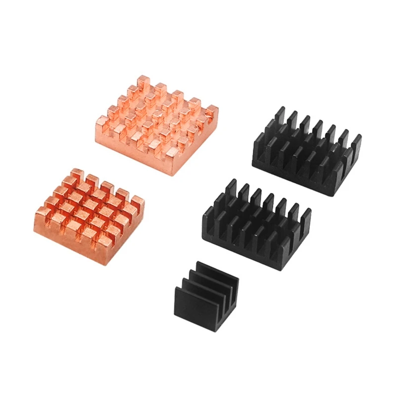 Heatsink for Orange Pi 4 Lts Copper & Aluminum Alloy w/ Adhesive Cooling Tape CPU Radiators 5Pcs/Set
Heatsink for Orange Pi 4 Lts Copper & Aluminum Alloy w/ Adhesive Cooling Tape CPU Radiators 5Pcs/Set