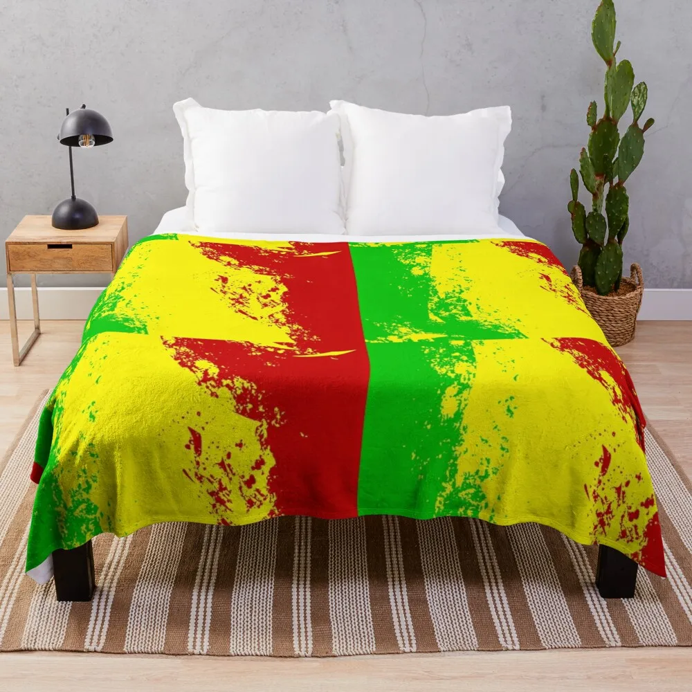 Rastafarian colors.. Jah Jah. Jamaican.. Reggae design Throw Blanket Shaggy Blanket Sofas Quilt Blanket
Rastafarian colors.. Jah Jah. Jamaican.. Reggae design Throw Blanket Shaggy Blanket Sofas Quilt Blanket