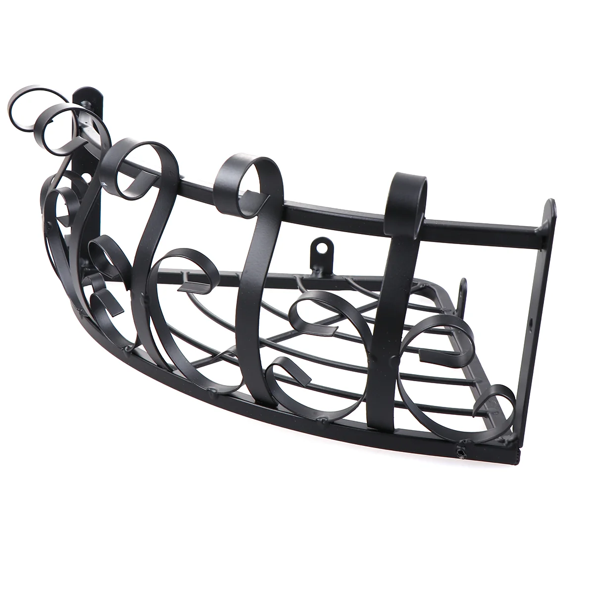 Iron Art Flower Pot Rack Wall Mounted Flower Shelf Hanging Semicircle Flower Stand Hanging Basket Flower Pots Decorative Indoor
Iron Art Flower Pot Rack Wall Mounted Flower Shelf Hanging Semicircle Flower Stand Hanging Basket Flower Pots Decorative Indoor