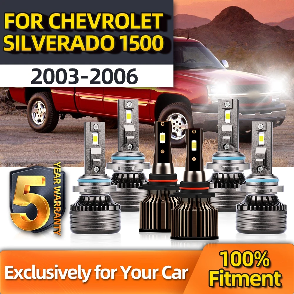 Crossfox For Chevrolet Silverado 1500 Combo 9005 High 9006 Low Bright CSP Headlamp Fog Lamp 9145 CSP 12V 2003 2004 2005-2006
Crossfox For Chevrolet Silverado 1500 Combo 9005 High 9006 Low Bright CSP Headlamp Fog Lamp 9145 CSP 12V 2003 2004 2005-2006