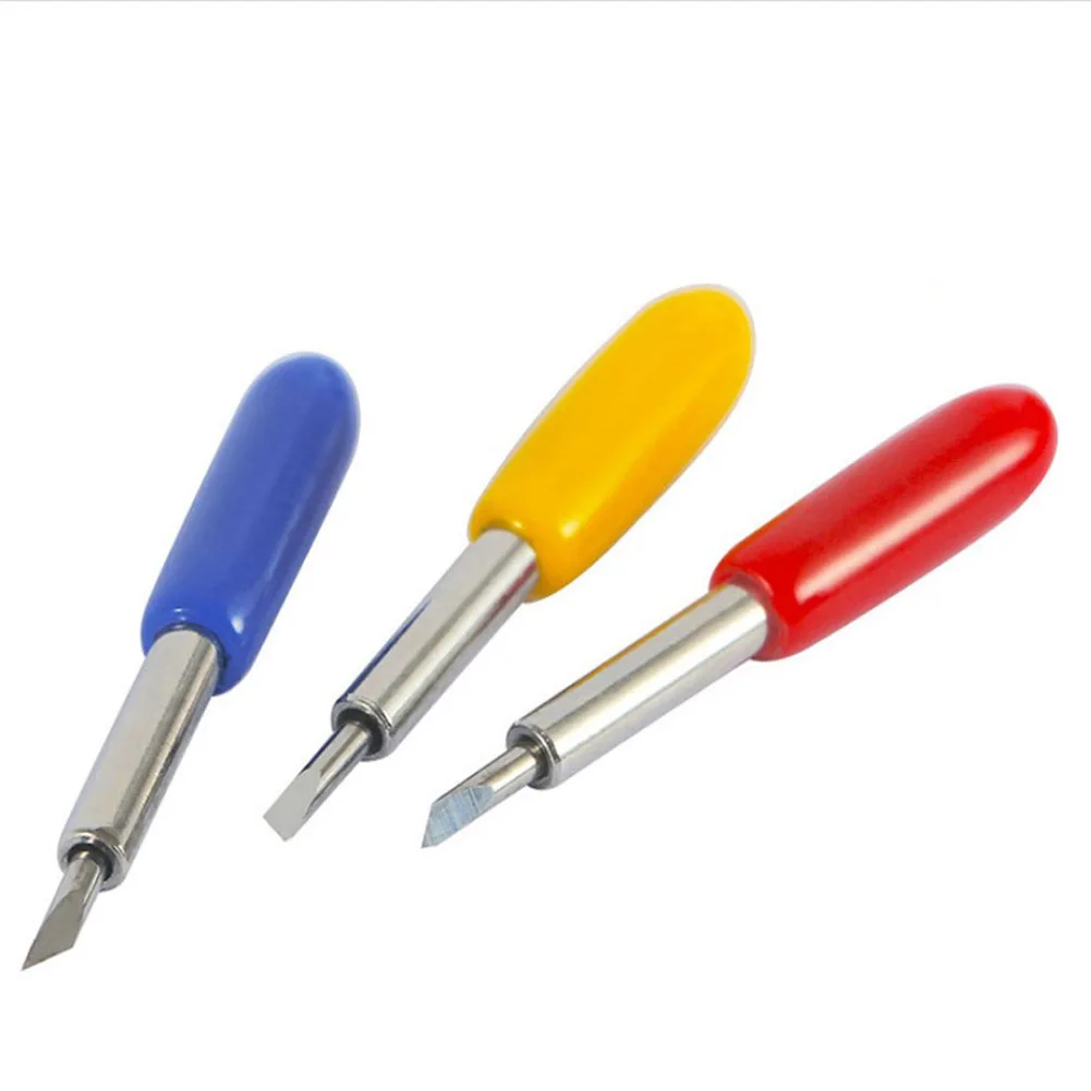 Blades Hand Tools Practical Resistance Sharper Tungsten Steel 10pcs/set Cutting Tools Fits Most Cutting Plotter
Blades Hand Tools Practical Resistance Sharper Tungsten Steel 10pcs/set Cutting Tools Fits Most Cutting Plotter