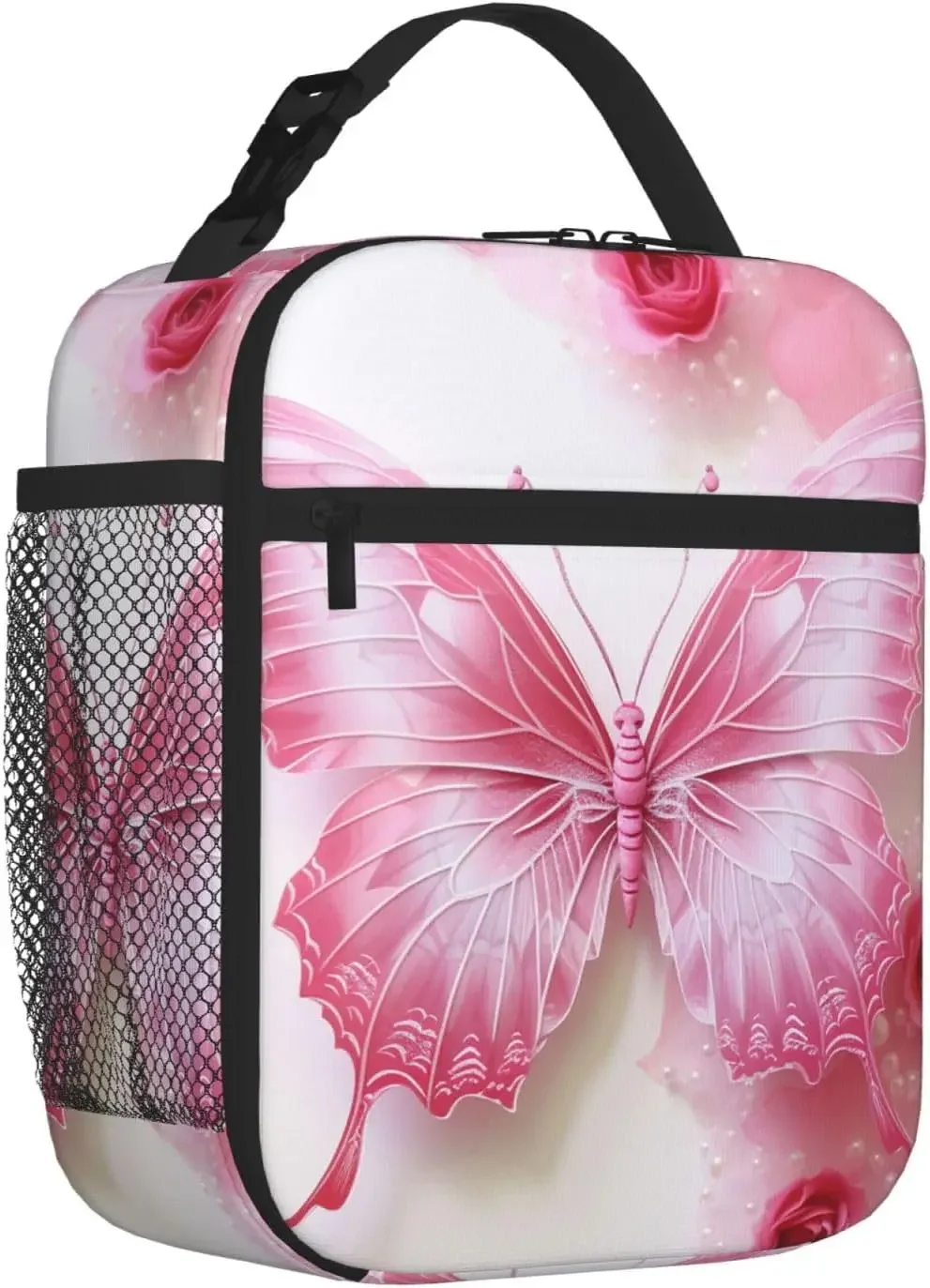Изолированный розовый и белый Ланч-бокс с бабочкой для женщин и мужчин, многоразовая сумка для ланча, сумка-холодильник для офиса, работы, путешествий, пикника
Изолированный розовый и белый Ланч-бокс с бабочкой для женщин и мужчин, многоразовая сумка для ланча, сумка-холодильник для офиса, работы, путешествий, пикника