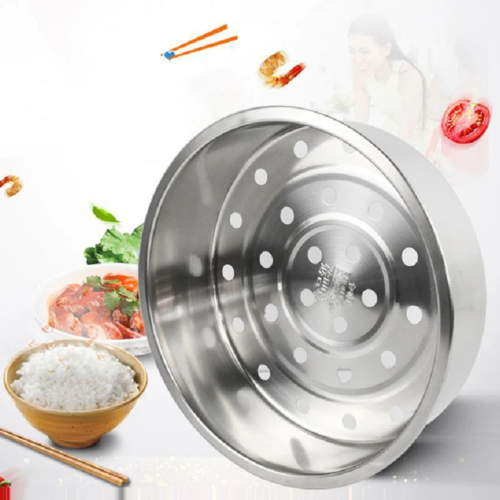 Steaming Grid Steam Basket Thickened 304 Stainless Steel Deepened Full Range Household Kitchen Tools Easy To Clean
Steaming Grid Steam Basket Thickened 304 Stainless Steel Deepened Full Range Household Kitchen Tools Easy To Clean