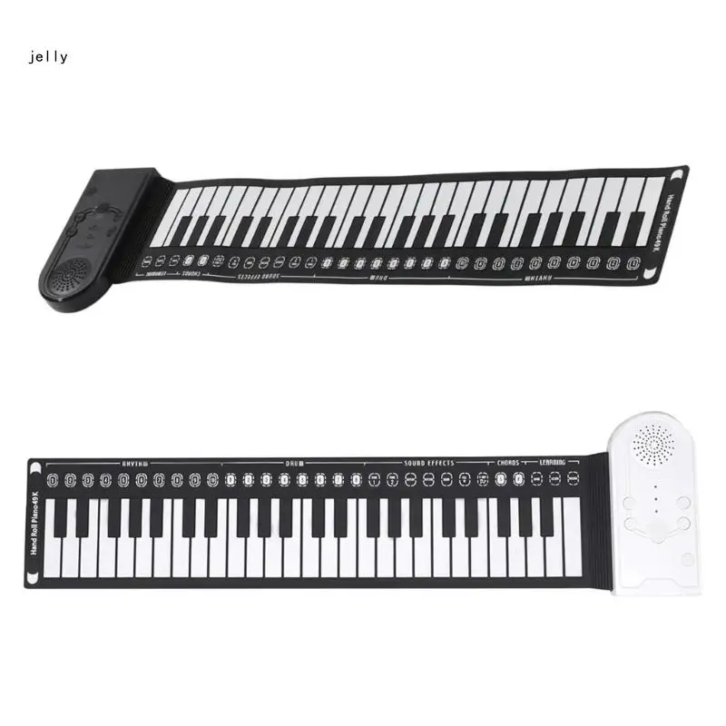 448C 49 Key Roll up Piano Foldable Electronic Piano Keyboard for Beginners Durable
448C 49 Key Roll up Piano Foldable Electronic Piano Keyboard for Beginners Durable
