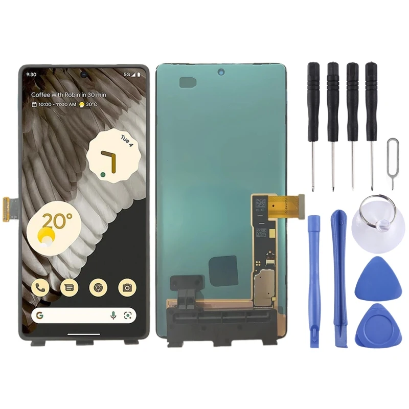 LTPO AMOLED ЖК-экран для Google Pixel 7 Pro GP4BC, GE2AE с дигитайзером в полной сборке
LTPO AMOLED ЖК-экран для Google Pixel 7 Pro GP4BC, GE2AE с дигитайзером в полной сборке