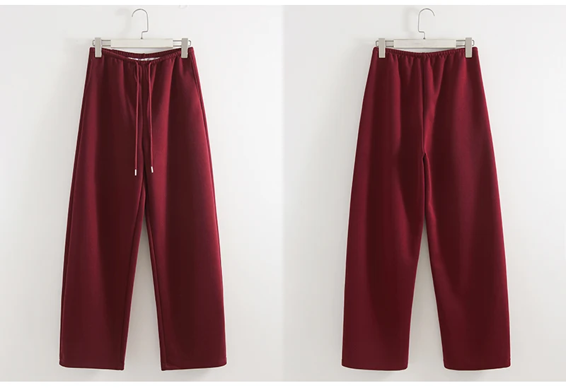 بنطلون رياضي نسائي من ستريمجيرل بلون أزرق ربيعي، واسع الساق وفضفاض مع حبل ربط، بنطلون قطني أحمر فضفاض للنساء بخصر عالٍ بنطلون رياضي نسائي من ستريمجيرل بلون أزرق ربيعي، واسع الساق وفضفاض مع حبل ربط، بنطلون قطني أحمر فضفاض للنساء بخصر عالٍ