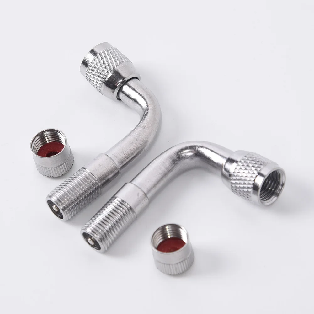 Tyre Tyre Valve Extension Adapter Valve Extension Adapter 90 Degree For Motorcycle Car Tire Extender Accessory Useful
Tyre Tyre Valve Extension Adapter Valve Extension Adapter 90 Degree For Motorcycle Car Tire Extender Accessory Useful
