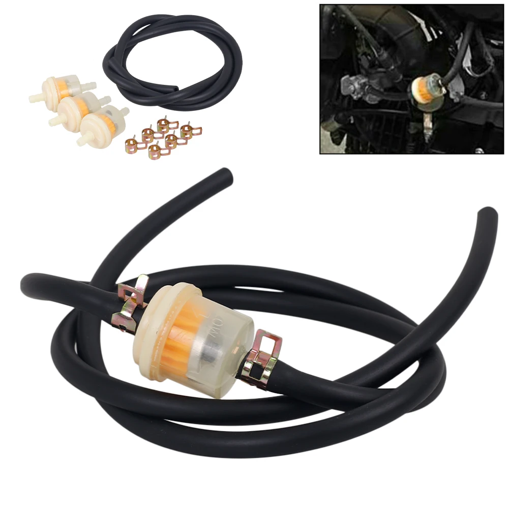 1m Fuel Filter Hose Tube Line with 3Pcs Fuel Filter for GY6 49cc 50cc Taotao 50cc Chinese Scooter ATV Dirt Bike Motorcycle Parts
1m Fuel Filter Hose Tube Line with 3Pcs Fuel Filter for GY6 49cc 50cc Taotao 50cc Chinese Scooter ATV Dirt Bike Motorcycle Parts