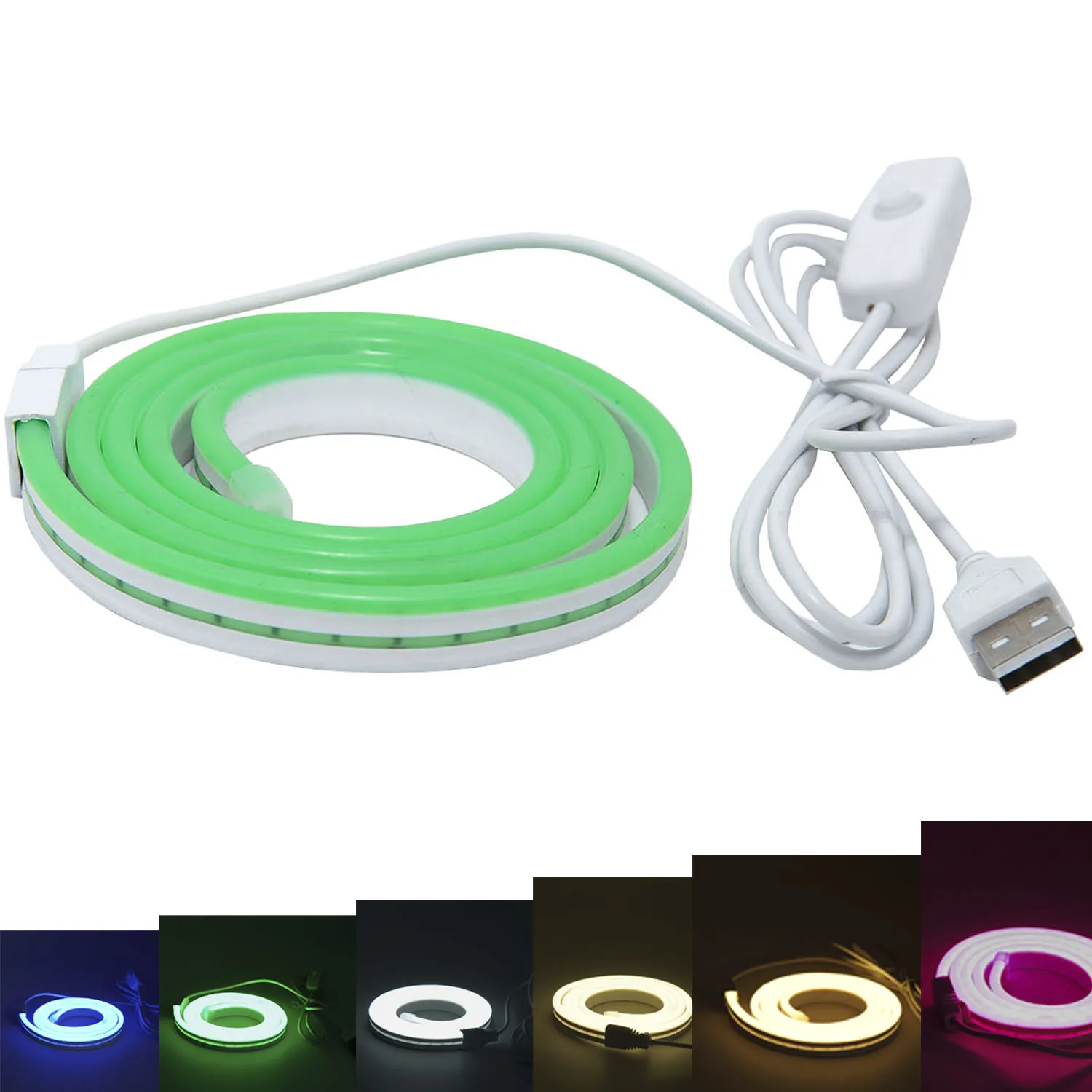 5V USB Neon Strip IP67 Waterproof DIY 1Leds 1Cut Home Decor Red Blue Pink White Ice Blue 120leds/m 2835 Flexible LED Strip Lamp
5V USB Neon Strip IP67 Waterproof DIY 1Leds 1Cut Home Decor Red Blue Pink White Ice Blue 120leds/m 2835 Flexible LED Strip Lamp