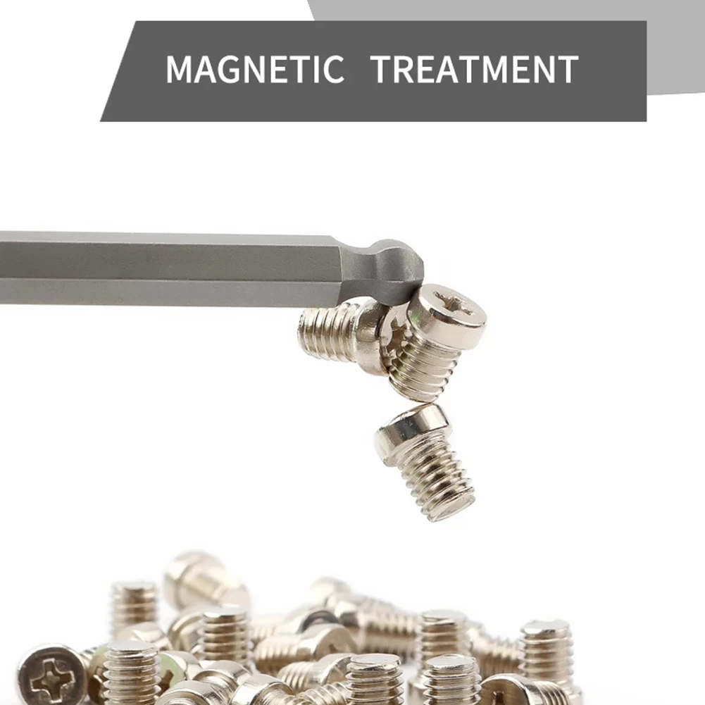 Heavy Duty Magnetic Ball End Hex Screwdriver Bit Set for Efficient Screwing in Limited Spaces and Vertical/Inclined Surfaces
Heavy Duty Magnetic Ball End Hex Screwdriver Bit Set for Efficient Screwing in Limited Spaces and Vertical/Inclined Surfaces
