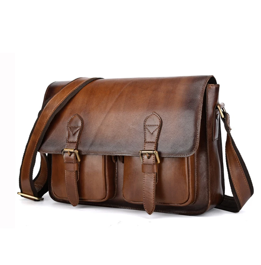 Fashion Real Genuien Leather Shoulder Messenger Handbags Women Men Cow Leather Business 13 inch Laptop Briefcase Crossbody Bags
Fashion Real Genuien Leather Shoulder Messenger Handbags Women Men Cow Leather Business 13 inch Laptop Briefcase Crossbody Bags